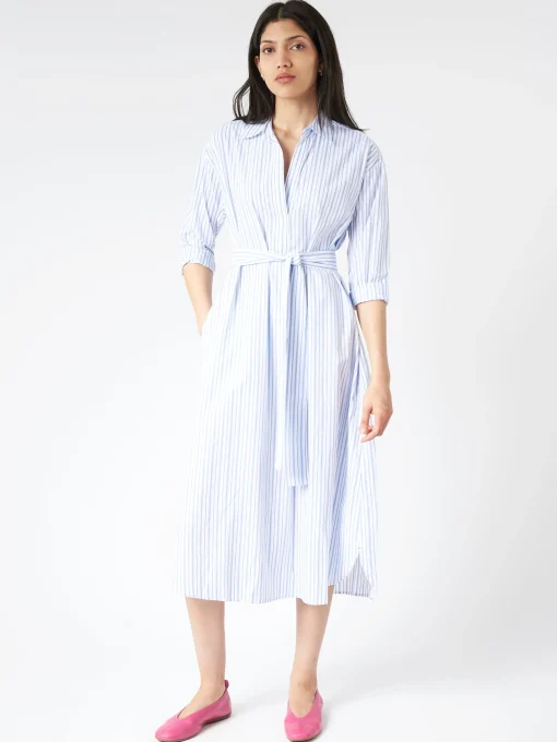 New - Marlowe Dress in Coastal Stripe Women Dresses