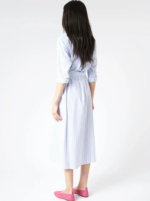 New - Marlowe Dress in Coastal Stripe Women Dresses