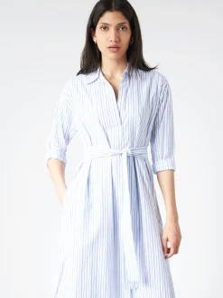New - Marlowe Dress in Coastal Stripe Women Dresses