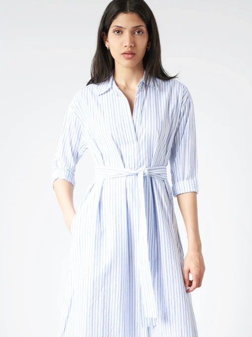 New - Marlowe Dress in Coastal Stripe Women Dresses