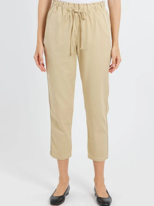 Sale - Rex Pant in Khaki Gold Women Pants