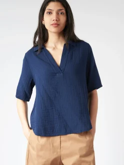 Hot - Ryder Top in North Star (Navy) Women Tops & Blouses | Overalls & Jumpsuits