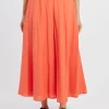 Hot - Stela Skirt in Orange Sunset Women Skirts