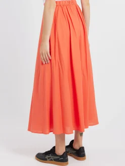 Hot - Stela Skirt in Orange Sunset Women Skirts
