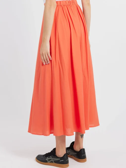 Hot - Stela Skirt in Orange Sunset Women Skirts