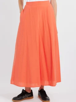 Hot - Stela Skirt in Orange Sunset Women Skirts