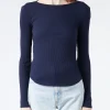 Hot - Tiegs Tee in New Navy Women Tops & Blouses | T-Shirts