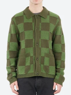 Sale YMC - Baker Cardigan in Knitwear