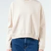 Best YMC - Earth Almost Grown Sweatshirt in Ecru Marl Women Tops & Blouses | Sweatshirts
