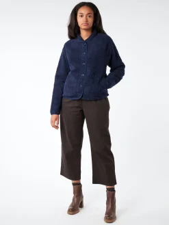 Best YMC - Earth Beach Jacket in Navy Women Overalls & Jumpsuits | Outerwear