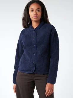 Best YMC - Earth Beach Jacket in Navy Women Overalls & Jumpsuits | Outerwear