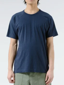 Online YMC - Earth Television T-Shirt in Navy T-Shirts
