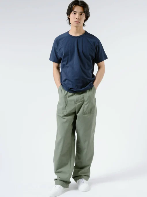 Online YMC - Earth Television T-Shirt in Navy T-Shirts