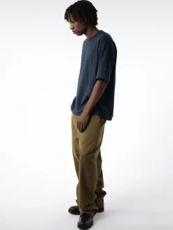 Outlet YMC - Earth Triple T-Shirt in Navy T-Shirts