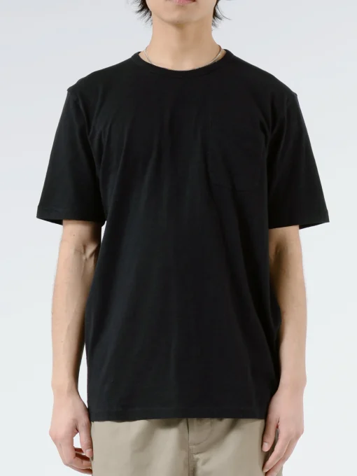 New YMC - Earth Wild Ones Pocket Tee in Black T-Shirts