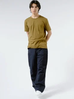 Outlet YMC - Earth Wild Ones Pocket Tee in Olive T-Shirts