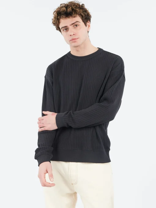 Sale YMC - Fauss Sweatshirt in Knitwear