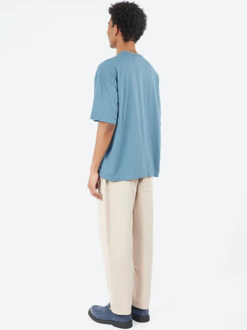 Best YMC - Triple T-Shirt in Blue Steel T-Shirts
