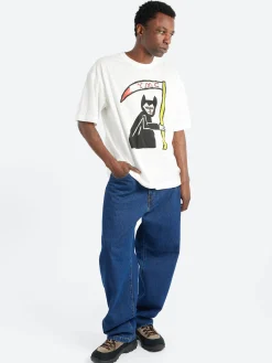 Online YMC - Triple Vixen T-Shirt in Off White T-Shirts